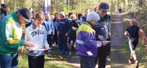 Orientering för nior på Europaskolan Rogge