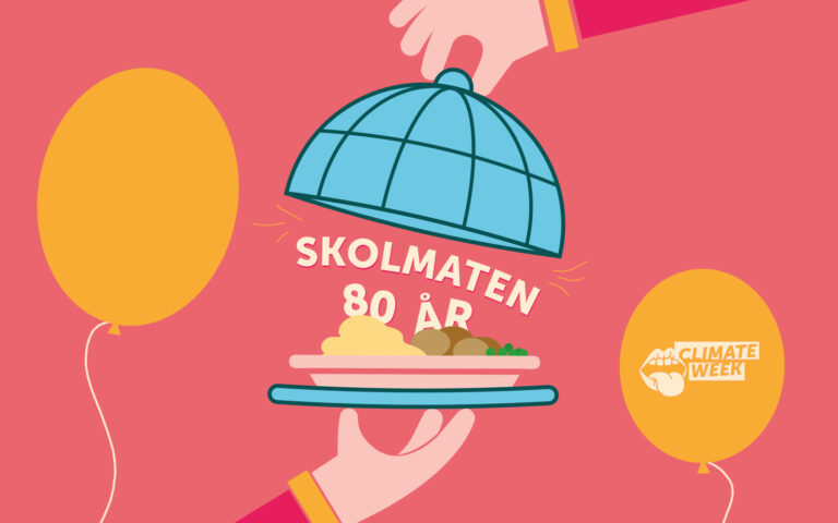 Under vecka 43 firar vi skolmatens 80 årsdag och att det samtidigt är Climate week! 